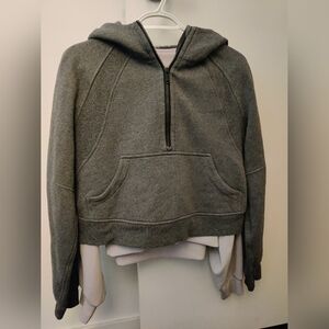 Lululemon oversized scuba dark grey XS/S